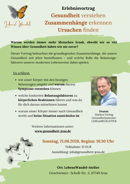 2026-06-21 Gesundheit verstehen, Zusammenhänge erkennen, Ursachen finden (1)